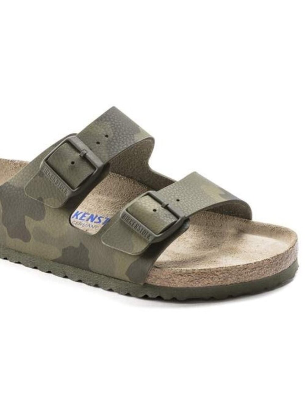 Birkenstock Arizona Soft Footbed Desert Soil Camo Green Birko-Flor Women's 9 NWT - Picture 2 of 6